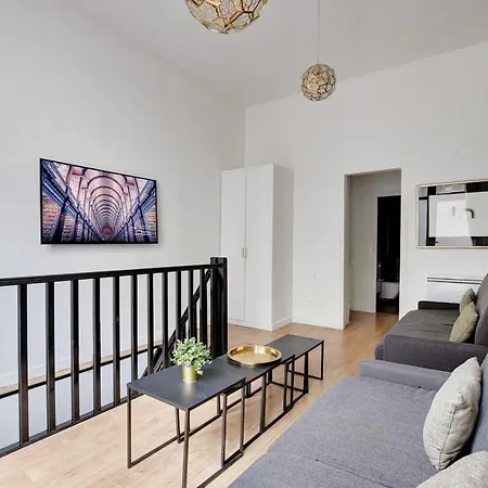 Lägenhet Spacieux -2br-8p-proche Nation Paris